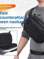 Sac de Rangement Tactique Dragon Scale Armor à Réponse Rapide, Sac Bandoulière Portable en Nylon YKK avec Fermeture Éclair 500D Ignifuge pour Extérieur