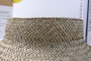 Mũ Che Nắng Đi Biển Du Lịch Mùa Hè Mũ Rơm Rộng Vành Mềm Cho Nữ Mũ Rơm Che Nắng Tùy Chỉnh Đính Kim Cương Giả Chống Tia Cực Tím - Product Image 6