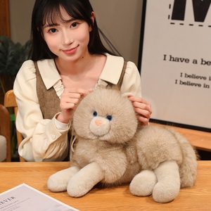 Peluche <span class=keywords><strong>chien</strong></span> à poils longs OEM/ODM - Couleurs et motifs personnalisables, chiot en peluche personnalisé avec clochette pour cadeaux - Product Image 2