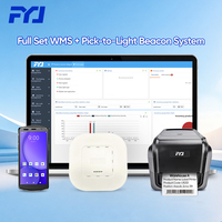 Sistema de Gestión de Entradas y Salidas de Almacén FYJ |   Solución Inteligente WMS con Etiquetas Pick-to-Light + Buzzer + Estación Base + Torre Beacon