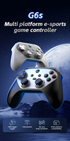 Control de Juego Inalámbrico G6S con Joystick de Doble Efecto Hall, Giroscopio de 6 Ejes y Botones Traseros para Nintendo Switch / Android / IOS / PC