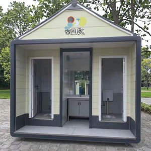 Compact Lightweight Portable House Waterproof Basin <strong>Shower</strong> Room for Temporary Events Park <strong>Bathroom</strong> Villa Workshop Warehouse - Product Image 2
