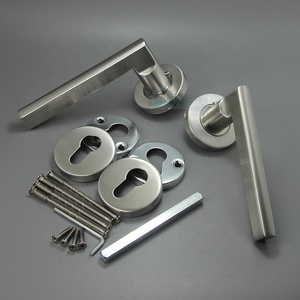 Thép Không Gỉ 304 Hoặc 316 Cửa Ironmongery Cửa Đòn Bẩy Xử Lý - Product Image 4