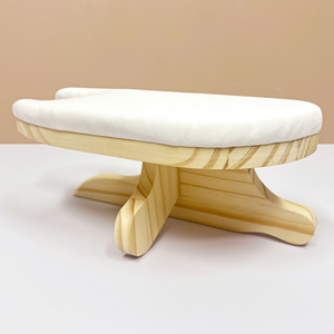 Planche <span class=keywords><strong>à</strong></span> <span class=keywords><strong>repasser</strong></span> de haute qualité pour studio <span class=keywords><strong>à</strong></span> domicile avec base en bois miniature, revêtement en tissu et rembourrage en <span class=keywords><strong>mousse</strong></span> pour plus de confort - Product Image 2