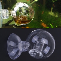 Diffuse verre CO2 goutte vérificateur Aquarium accrocher sur CO2 moniteur capteur détecteur indicateur pour réservoir de poissons aquatique planté réservoir Test PH