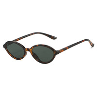 Lunettes de soleil en gros, nouvelle collection, esthétique Y2K, petites ovales, protection UV400, logo personnalisé, lunettes rétro pour festival de musique et fête