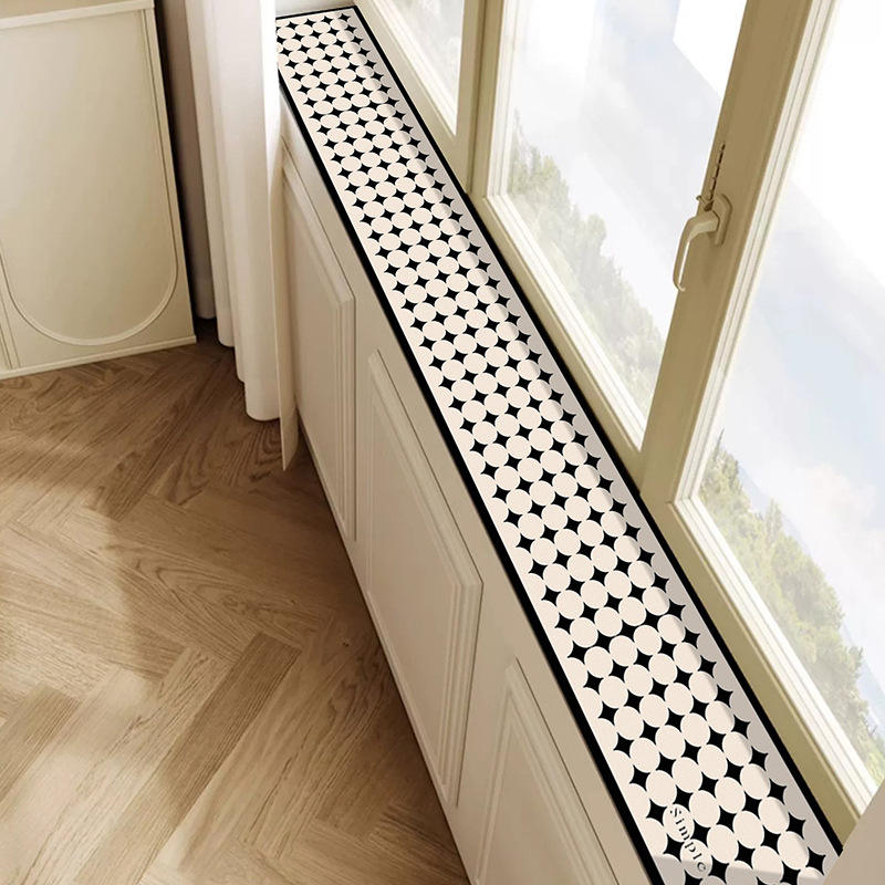 Cercles noirs et blancs