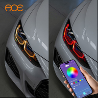 Adaptador de Faros Plug and Play con Módulos RGBW DRL para BMW Serie 4, M3, M4, I4, 425, 430, G22, G23, G26, G80, G81, G82, Faros Láser