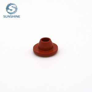 Bouchon en caoutchouc stérile antibiotique de 13 mm, jetable, pour flacon pharmaceutique vétérinaire - Product Image 4