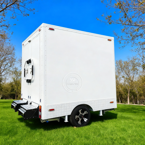 Remorque de toilettes de luxe à vendre, remorque de toilettes portables, remorque de salle de bain mobile VIP pour événements de mariage et utilisation <span class=keywords><strong>en</strong></span> extérieur - Product Image 6