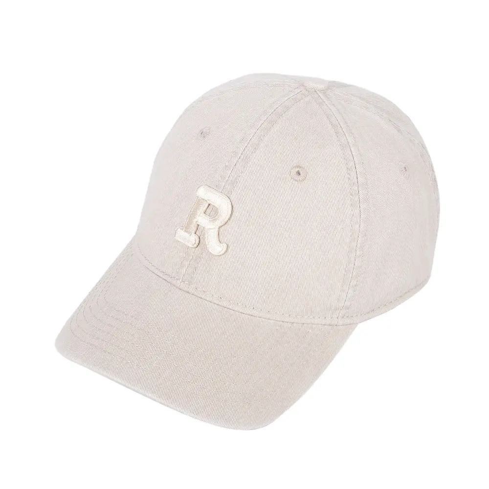 Topi bisbol logo bordir pria, topi bisbol atas lembut huruf grosir gaya Korea topi puncak Jepang untuk pria