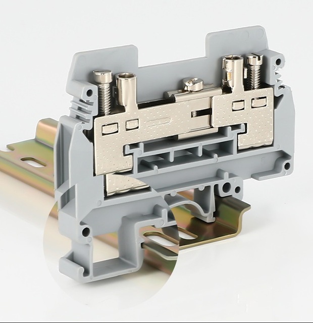 URTK/S Wiring Terminal Block Test Current Terminal Block Rail Type Flame-retardant Pure Copper Current Terminal