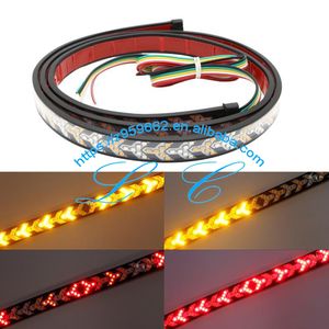 2.4M dynamique coulant LED hayon bande lumineuse pour HIACE KDH200 voiture Jeep camion coffre clignotant avertissement frein feu arrière - Product Image 1