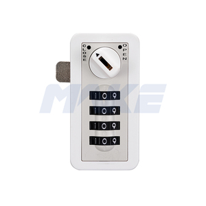 Mk707 4 chữ số mật khẩu kết hợp cam khóa cơ khí tủ khóa ABS nhựa kết hợp cơ khí Locker khóa - Product Image 1