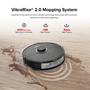 สำหรับหุ่นยนต์ดูดฝุ่นและถูพื้น Roborock S8 พร้อมแปรง DuoRoller แรงดูด 6000Pa ระบบ ReactiveAI 2.0 หลบหลีกสิ่งกีดขวาง - Product Image 1