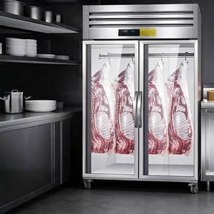 Support à viande suspendu <span class=keywords><strong>en</strong></span> acier inoxydable pour réfrigérateur avec solution de stockage de viande à refroidissement direct - Product Image 1