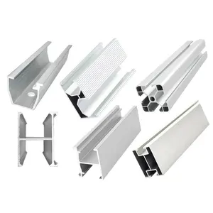 Langle pabrik penjualan langsung bingkai profil aluminium kualitas tinggi untuk panel surya monokristalin 560W 550W 540W