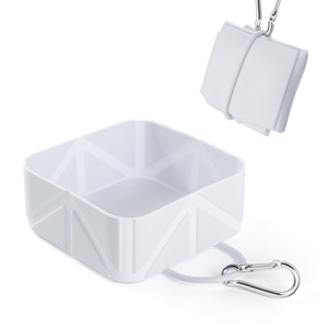 Cuenco portátil plegable de silicona para <span class=keywords><strong>perros</strong></span> y gatos al aire libre, estilo moderno que acompaña el lavabo para comer y beber para acampar para alimentar - Product Image 4