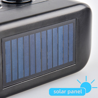 Répulsif solaire extérieur pour le système d'irrigation d'arrosage de jardin à jet d'eau activé par le mouvement de la cour