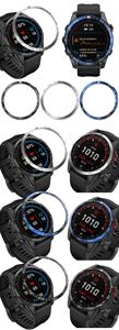 แหวนครอบสำหรับ <span class=keywords><strong>Garmin</strong></span> <span class=keywords><strong>Fenix</strong></span> 7 7X <span class=keywords><strong>Solar</strong></span> 6X <span class=keywords><strong>6</strong></span> <span class=keywords><strong>Pro</strong></span> 5 5X Plus กรอบโลหะ ป้องกันรอยขีดข่วน อุปกรณ์เสริม - Product Image 5
