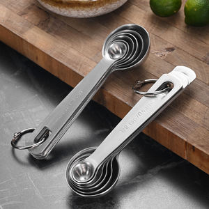 Cuchara medidora de granos de café de 9 piezas de acero inoxidable barato, herramientas para hornear de cocina, cuchara de <span class=keywords><strong>5</strong></span> <span class=keywords><strong>gramos</strong></span> - Product Image 6