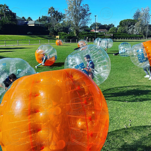 Campo da Calcio Gonfiabile per Coppa del Mondo, Campo da Calcio Gigante Portatile per Bumper Ball, Gioco Interattivo per Bambini e Adulti da Esterno/Interno - Product Image 3