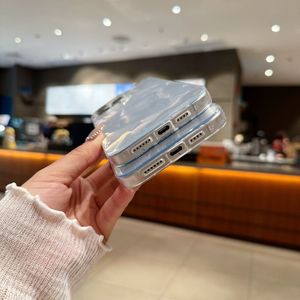 Ốp điện thoại cho <span class=keywords><strong>iPhone</strong></span> 16 15 14 13 12 11 Pro Max Plus x XS XR 7 8 Ốp lưng bảo vệ silicon lông bạc gợn Laser - Product Image 2