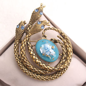 Événements sur le thème mystique, Halloween ou comme cadeau pour les amateurs de serpents, unisexe. Il peut également être un accessoire enchanteur pour un usage quotidien. - Product Image 5