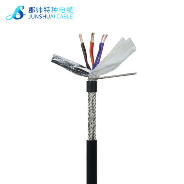 Highly Flexible Flex Cable Twisted Pair Shielded Power Cable Wires Encoder Control Cables for Servo Drag Chain Control Cable