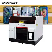 EraSmart เครื่องพิมพ์แบบ Flatbed UV ราคามินิขนาด A4เครื่องพิมพ์ UV สำหรับกรณีโทรศัพท์