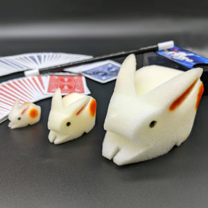 Classic Street Sponge Rabbit Magic Trick Bunny Tricks Magic Prop One Big Rabbit With <b>Small</b> Rabbits set - Product Image 3