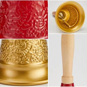 Nouvelle Arrivée Clochette en Fer de Style Européen pour Restaurants, Bars, Décoration Festive Thème Noël, Clochette de Table à Bouche Ouverte - Product Image 3