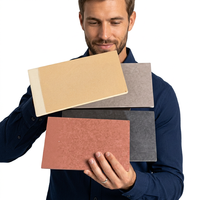 Panneau d'isolation extérieur en fibro-ciment et silicate moderne pour villa, ignifuge classe A, imperméable