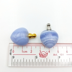 ธรรมชาติจีนคู่เครื่องประดับขวดน้ำหอมสัญลักษณ์ความรักแฟชั่นจี้พลอยน้ำมันหอมระเหยจี้หัวใจเครื่องประดับ - Product Image 6