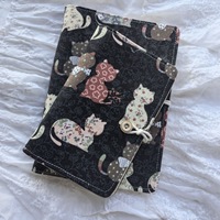 Carnet à feuilles mobiles portable détachable style Ins pour chat, A5 A6, mignon, journal littéraire, journal intime, carnet de notes, cadeau