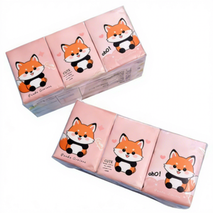 Beste zakdoekjes, bulkverpakkingen, aanpasbaar OEM-merk, sterk absorberend, van maagdelijke houtpulp, gezichtsdoekjes, 13,5 g x 5-laags, 205 x 205 mm - Product Image 1