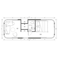 Maison Modulaire Moderne en Forme de Capsule Spatiale, Hôtel Mobile, Mini-Villa Préfabriquée en Acier Inoxydable, Bureau, Camping, Séjour d'un An