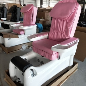 เก้าอี้ทำเล็บแบบไม่มีท่อพร้อมอ่างแก้วสำหรับขายส่ง - Product Image 3