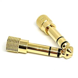 Jack 6.5 6.35mm connettore maschio a 3.5mm connettore femmina amplificatore per cuffie adattatore Audio microfono AUX <span class=keywords><strong>6.3</strong></span> 3.5mm convertitore - Product Image 3