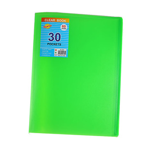 Khuyến Mại A4 Đầy Màu Sắc Chức Năng PP Hiển Thị Cuốn Sách Trong Suốt Và Mềm Bên Trong Túi Rõ Ràng Sách Dữ Liệu - Product Image 6