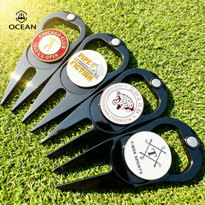 Outil de réparation de divots de golf personnalisé avec lettres, divers designs, fabriqué en Chine - Product Image 2