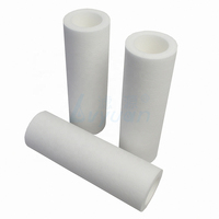 Filtre à cartouche cylindrique en PP soufflé à chaud de 5 microns et 20 pouces pour sédiments, réservoir sous pression, usage industriel, 1000 L/heure, 5 kW, 220 V