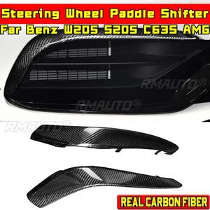 Kit de Carrocería para Benz W205 S205 C63S, Parachoques Delantero, Cubierta de Faro Antiniebla, Alerón, Fibra de Carbono Real, Accesorios para Automóviles Benz W205 S205 C63S - Product Image 1