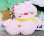Animal-cochon 13cm-pendentif en peluche 4 pouces