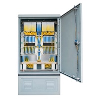 Rangka Distribusi Serat Optik Luar Ruangan SMC dengan 72-576 Port Harga Murah FDT FTTX ODC Konektor LC MPO untuk Jaringan WiFi
