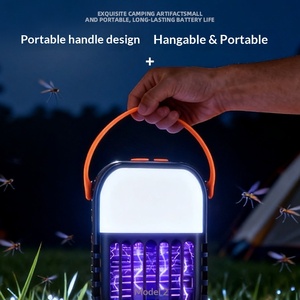 Lampe anti-moustiques LED UV rechargeable par USB, solaire, étanche, portable, lanterne de camping, lumière de tente pour le camping, le <span class=keywords><strong>jardin</strong></span>, la pêche, le camping-car - Product Image 5