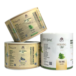 Tùy Chỉnh Lip Gloss Dot Nhãn Tư Nhân Mỹ Phẩm Khuyến Mãi Và Bao Bì Trên Cuộn Beaut Sản Phẩm Nhãn Bền - Product Image 3