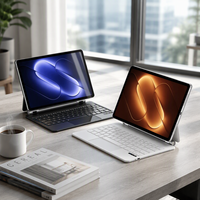Nouvel Étui Magnétique Magique avec Interface USB, Clavier Tactile Rétroéclairé Sans Fil BT Compatible Xiaomi Pad 9 11.2"