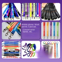 Lanyards Sublimados Baratos al por Mayor, Lanyards con Logotipo Personalizado, Accesorio con Gancho, Correa para el Cuello