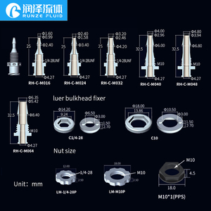 Y Tế Thép Gai <span class=keywords><strong>Luer</strong></span> Bulkhead Nữ Nam <span class=keywords><strong>Luer</strong></span> Khóa Nối - Product Image 4